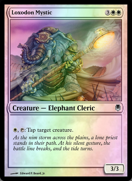 Loxodon Mystic FOIL