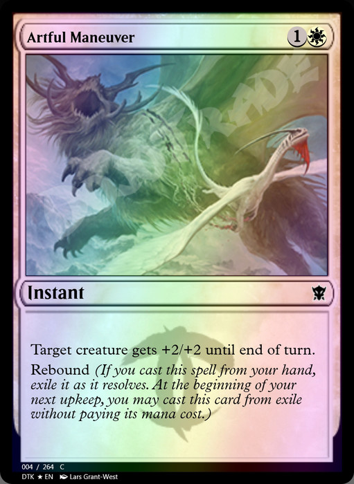 Artful Maneuver FOIL