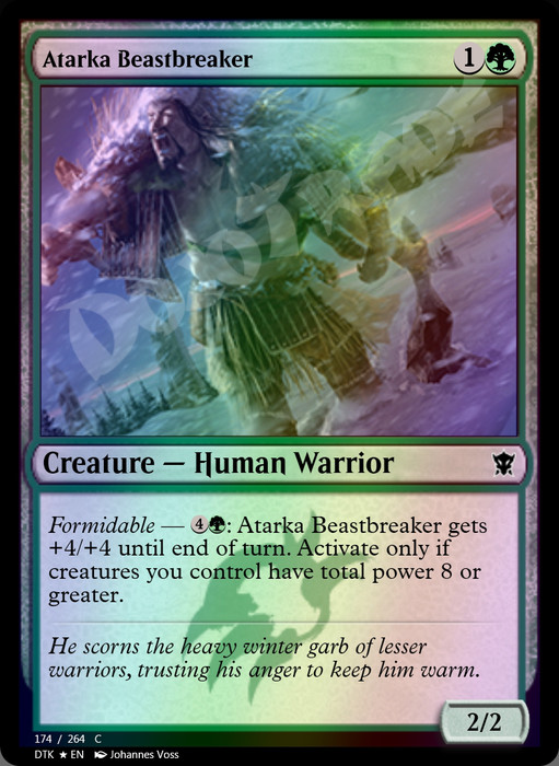 Atarka Beastbreaker FOIL