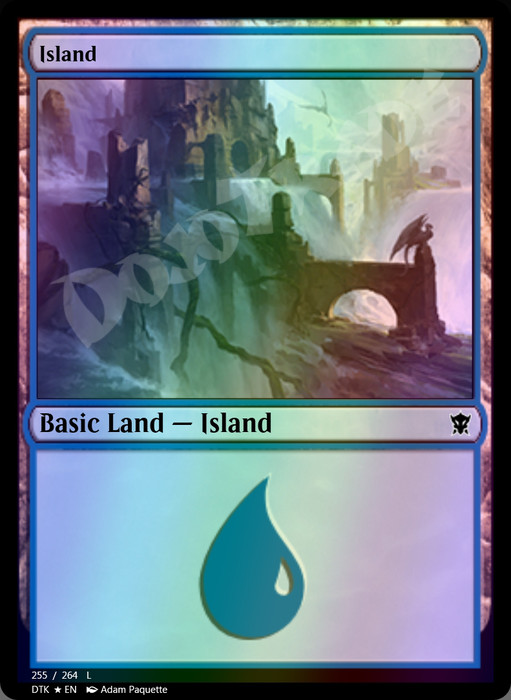 Island (#255) FOIL