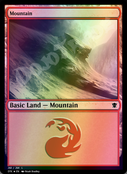 Mountain (#260) FOIL