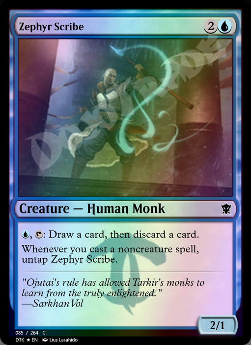 Zephyr Scribe FOIL