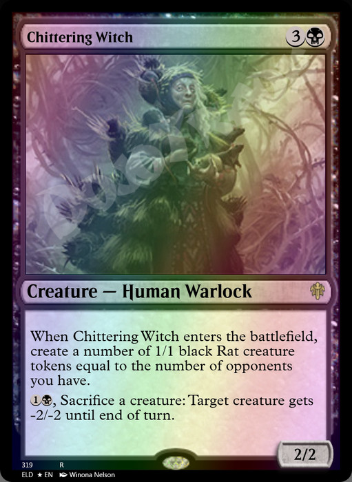 Chittering Witch FOIL