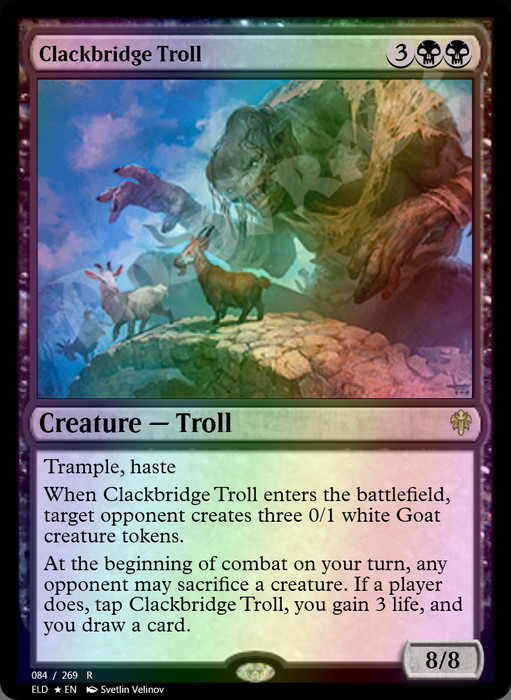 Clackbridge Troll FOIL