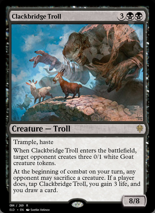 Clackbridge Troll