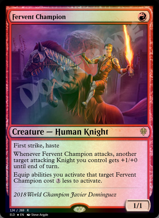 Fervent Champion FOIL