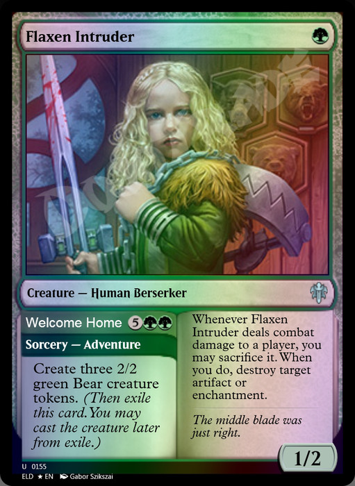 Flaxen Intruder FOIL