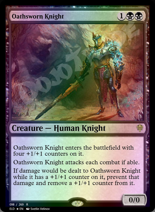 Oathsworn Knight FOIL