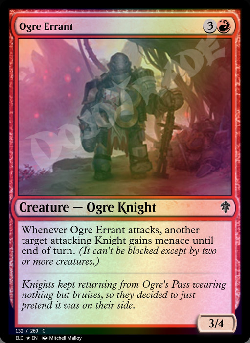 Ogre Errant FOIL