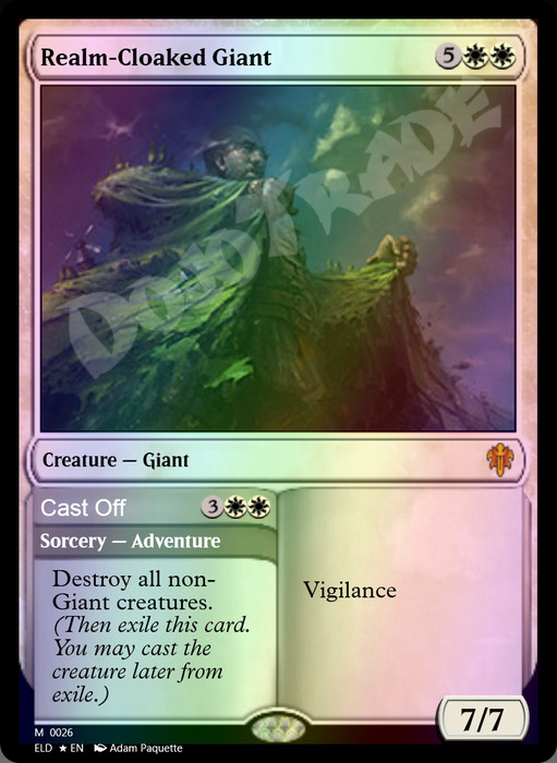 Realm-Cloaked Giant FOIL