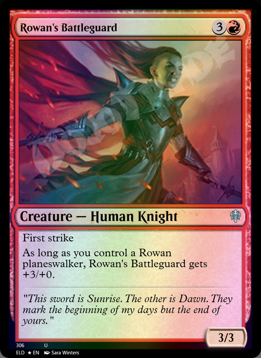 Rowan's Battleguard FOIL