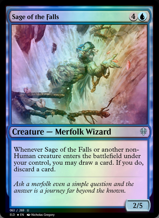 Sage of the Falls FOIL