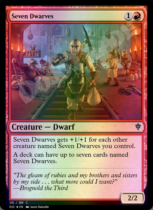 Seven Dwarves FOIL