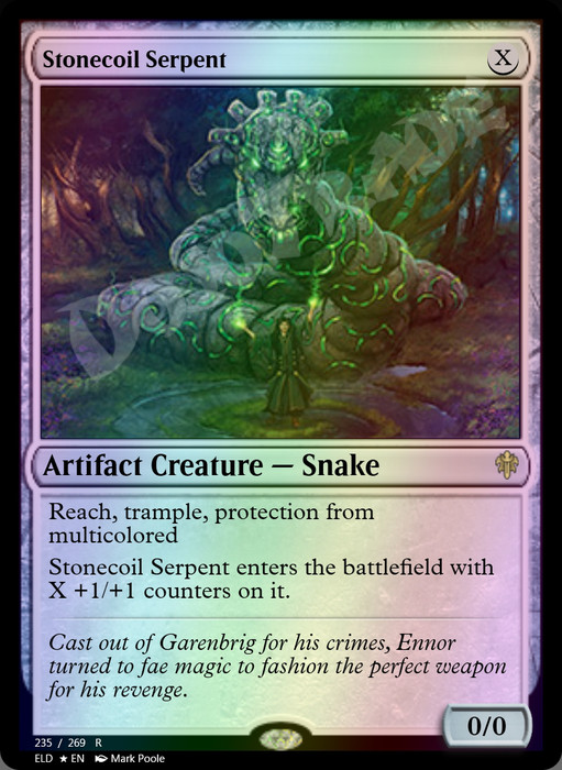 Stonecoil Serpent FOIL