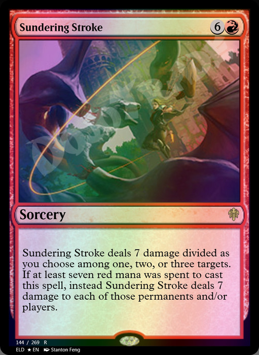 Sundering Stroke FOIL