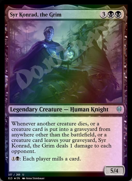 Syr Konrad, the Grim FOIL