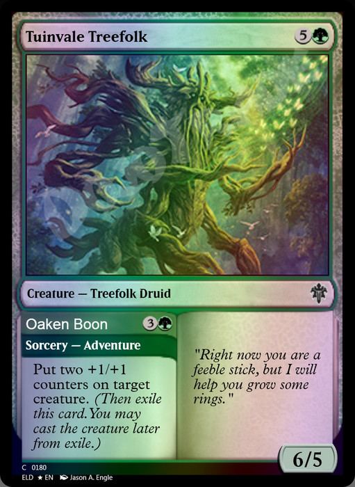 Tuinvale Treefolk FOIL