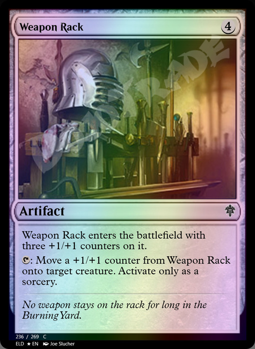 Weapon Rack FOIL