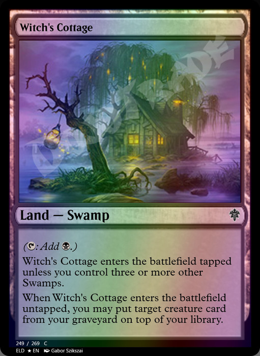 Witch's Cottage FOIL