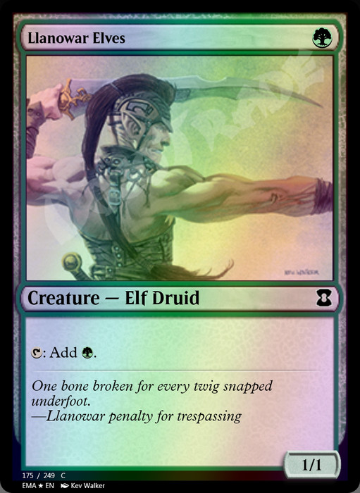 Llanowar Elves FOIL