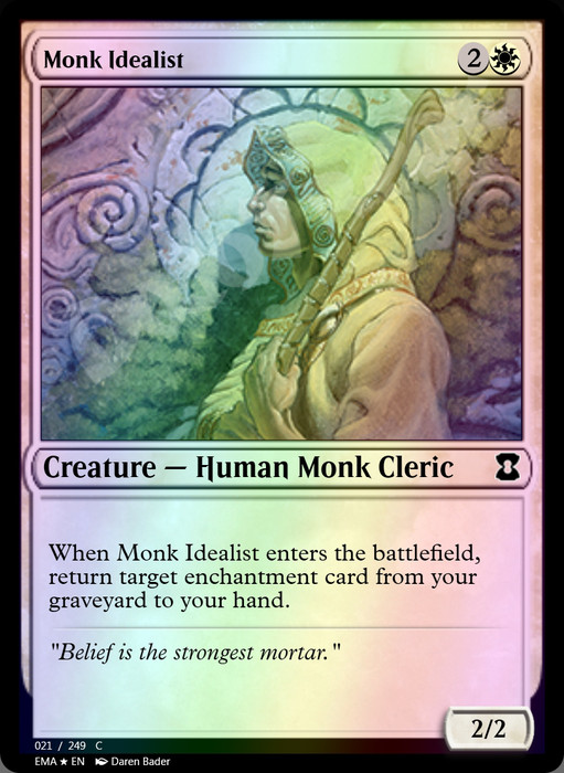 Monk Idealist FOIL