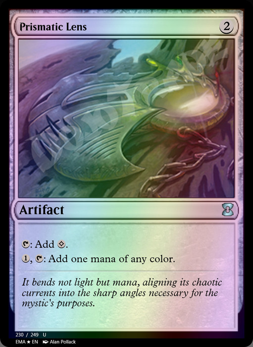 Prismatic Lens FOIL