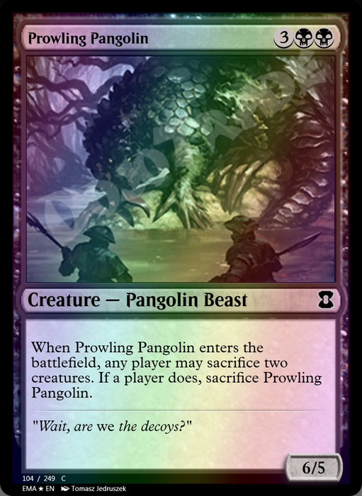 Prowling Pangolin FOIL