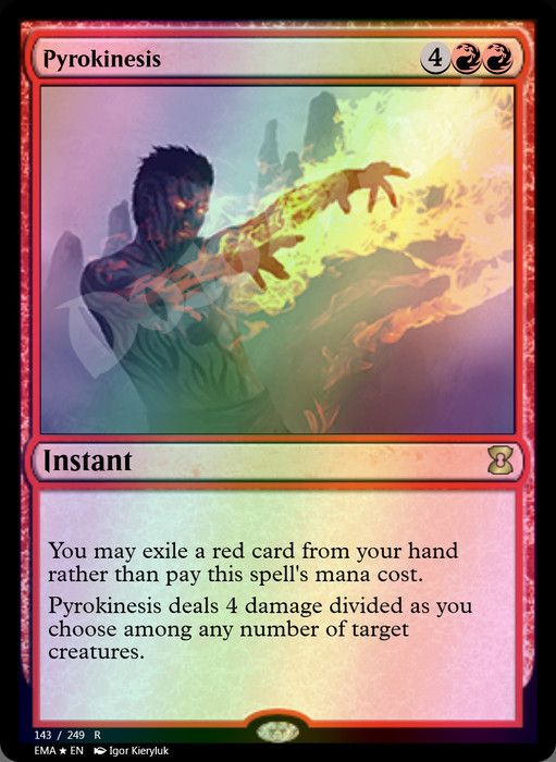 Pyrokinesis FOIL