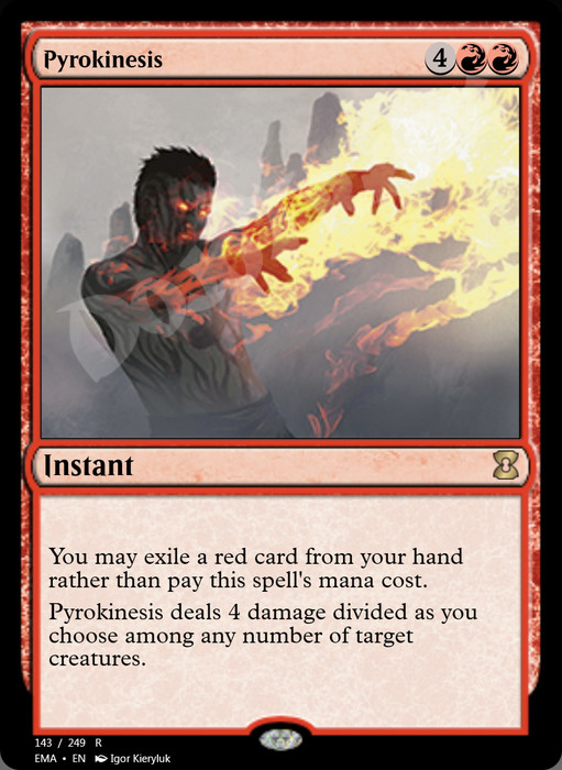 Pyrokinesis