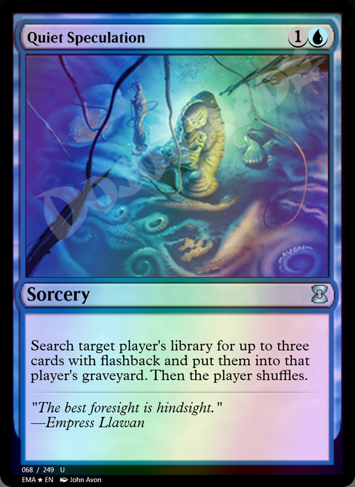 Quiet Speculation FOIL