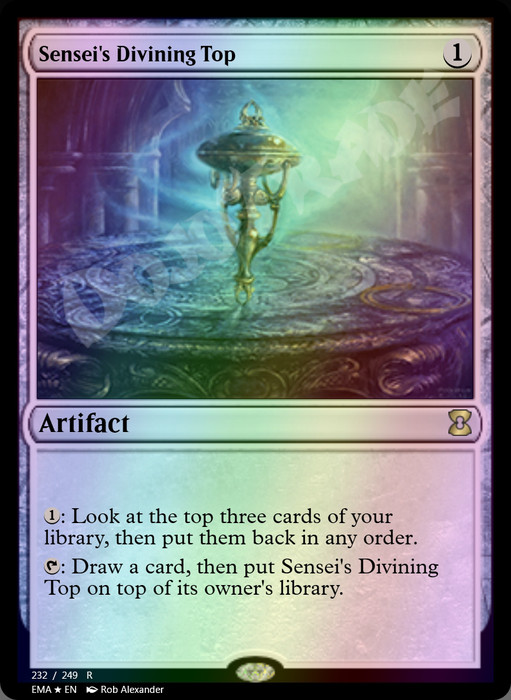 Sensei's Divining Top FOIL