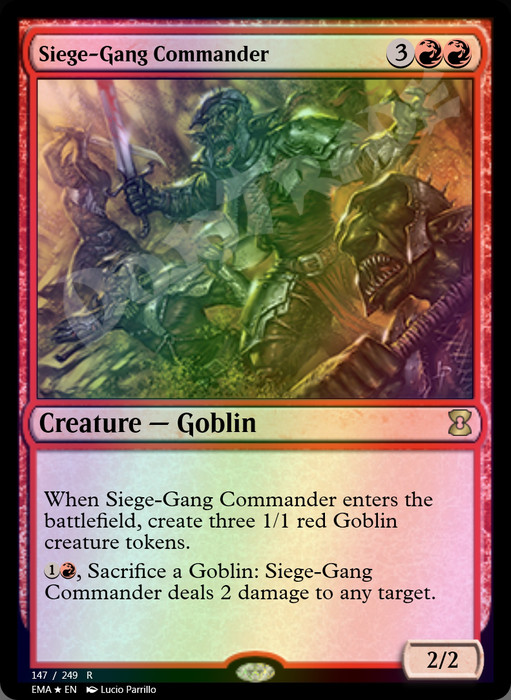 Siege-Gang Commander FOIL