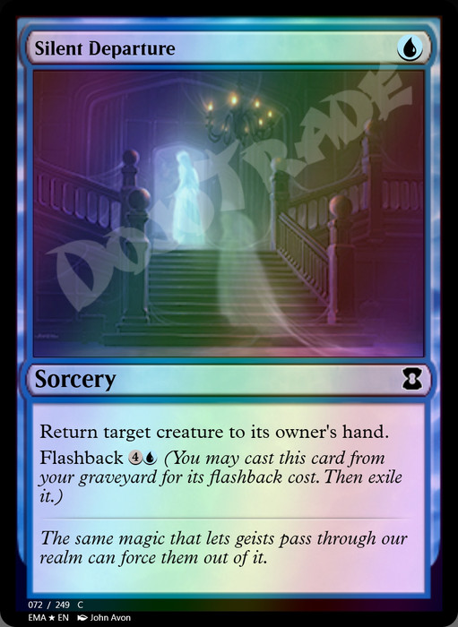 Silent Departure FOIL