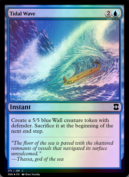 Tidal Wave FOIL