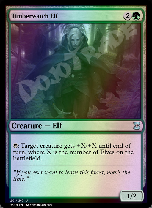 Timberwatch Elf FOIL