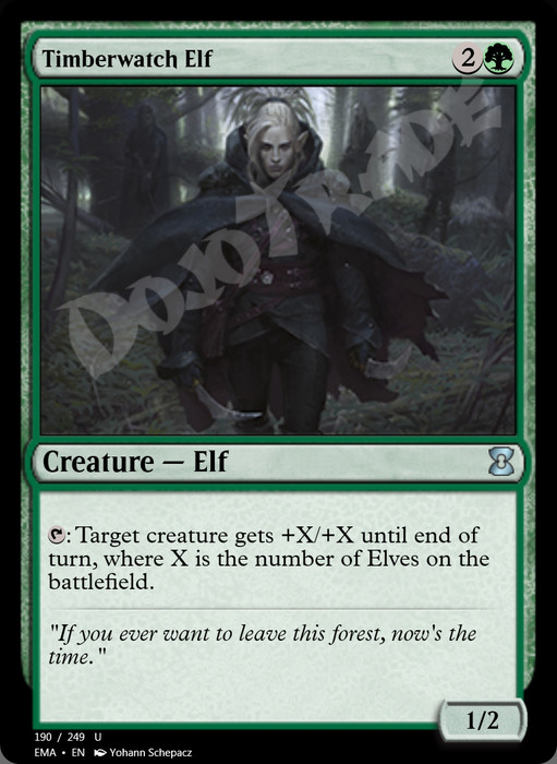 Timberwatch Elf