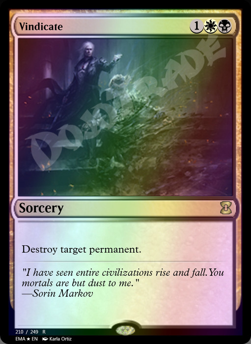 Vindicate FOIL