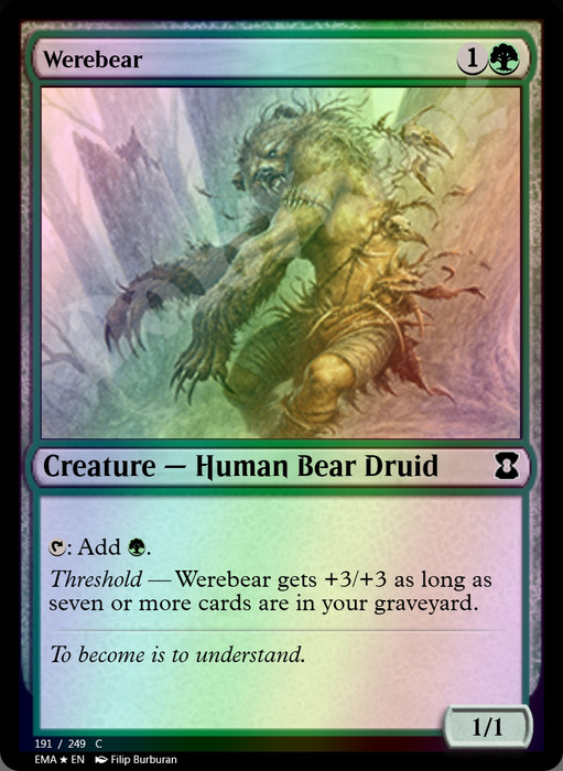 Werebear FOIL