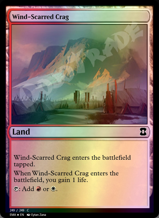 Wind-Scarred Crag FOIL