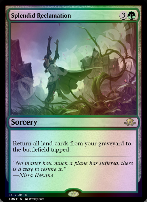 Splendid Reclamation FOIL