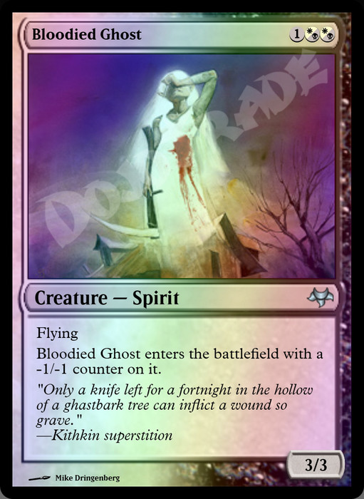 Bloodied Ghost FOIL