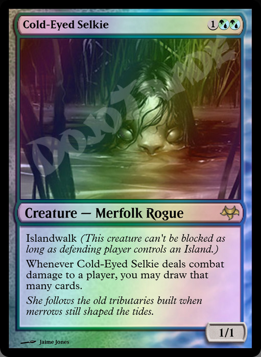 Cold-Eyed Selkie FOIL