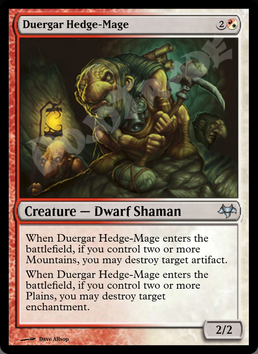 Duergar Hedge-Mage