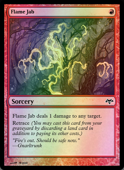 Flame Jab FOIL