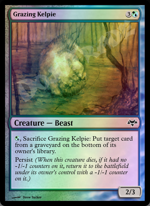 Grazing Kelpie FOIL