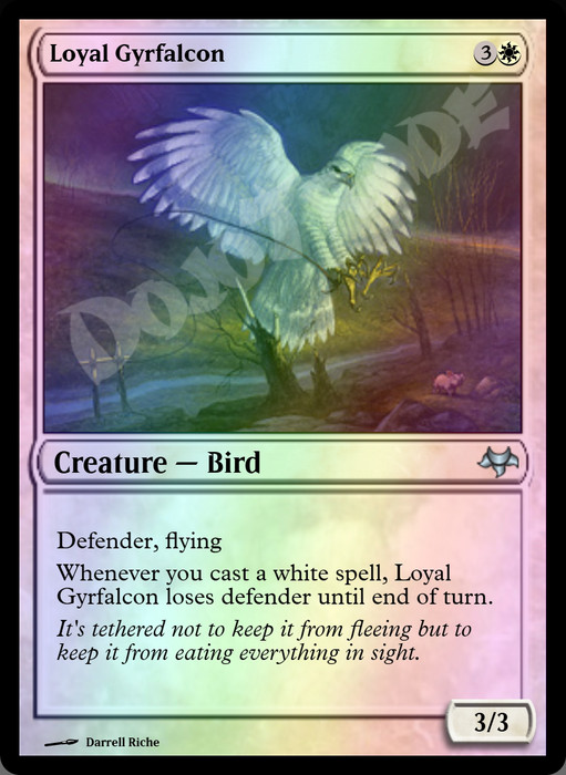 Loyal Gyrfalcon FOIL