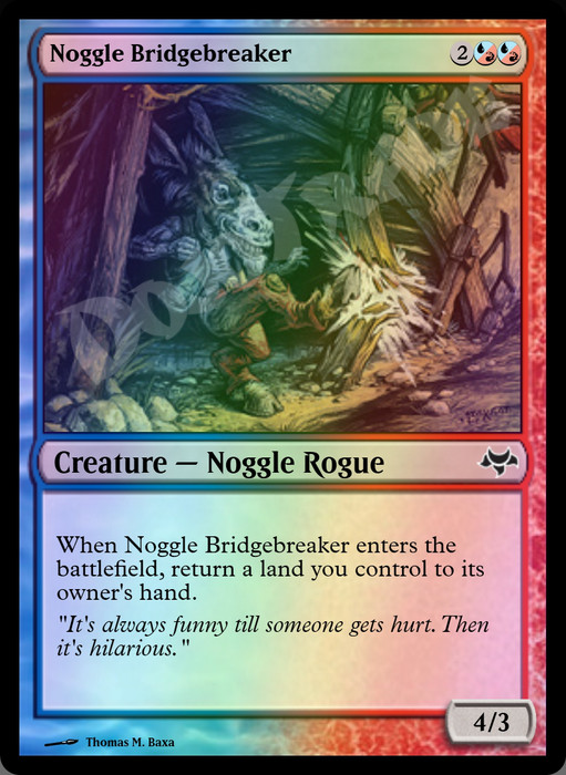 Noggle Bridgebreaker FOIL