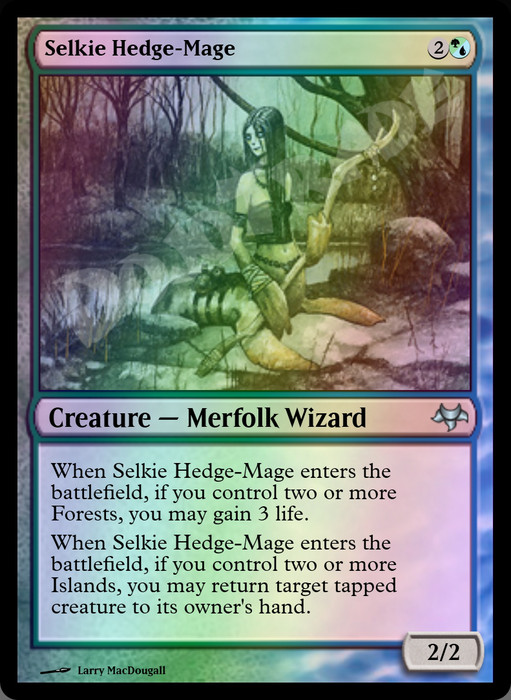 Selkie Hedge-Mage FOIL