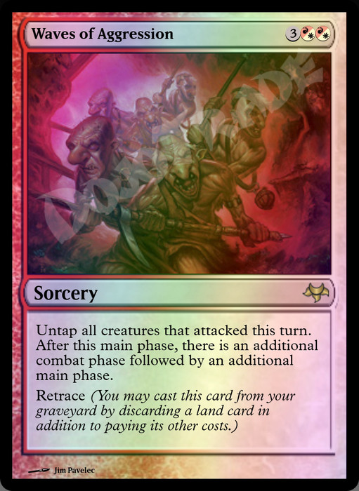 Waves of Aggression FOIL