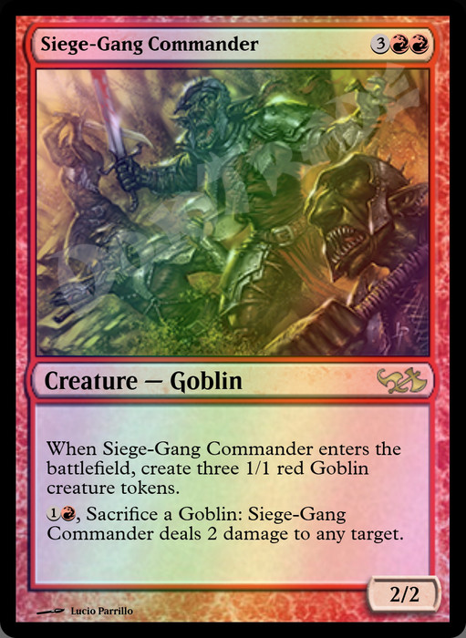 Siege-Gang Commander FOIL